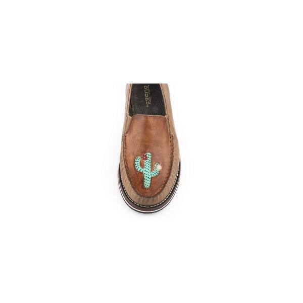 Shop Roper Casual Shoes Womens Lone Cactus Slip On Tan Overstock
