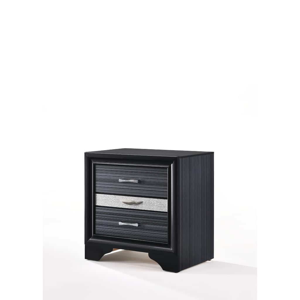 Chic Nightstand with Spacious Drawers and Jewelry Organizer