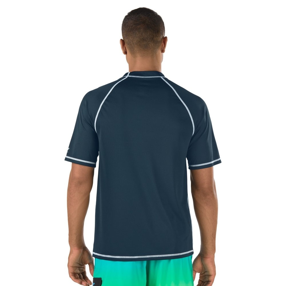 mens swim trunks and rash guards