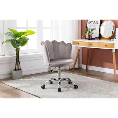 Modern Swivel Chair, Office Chair with Casters, Adjustable Lift Seat