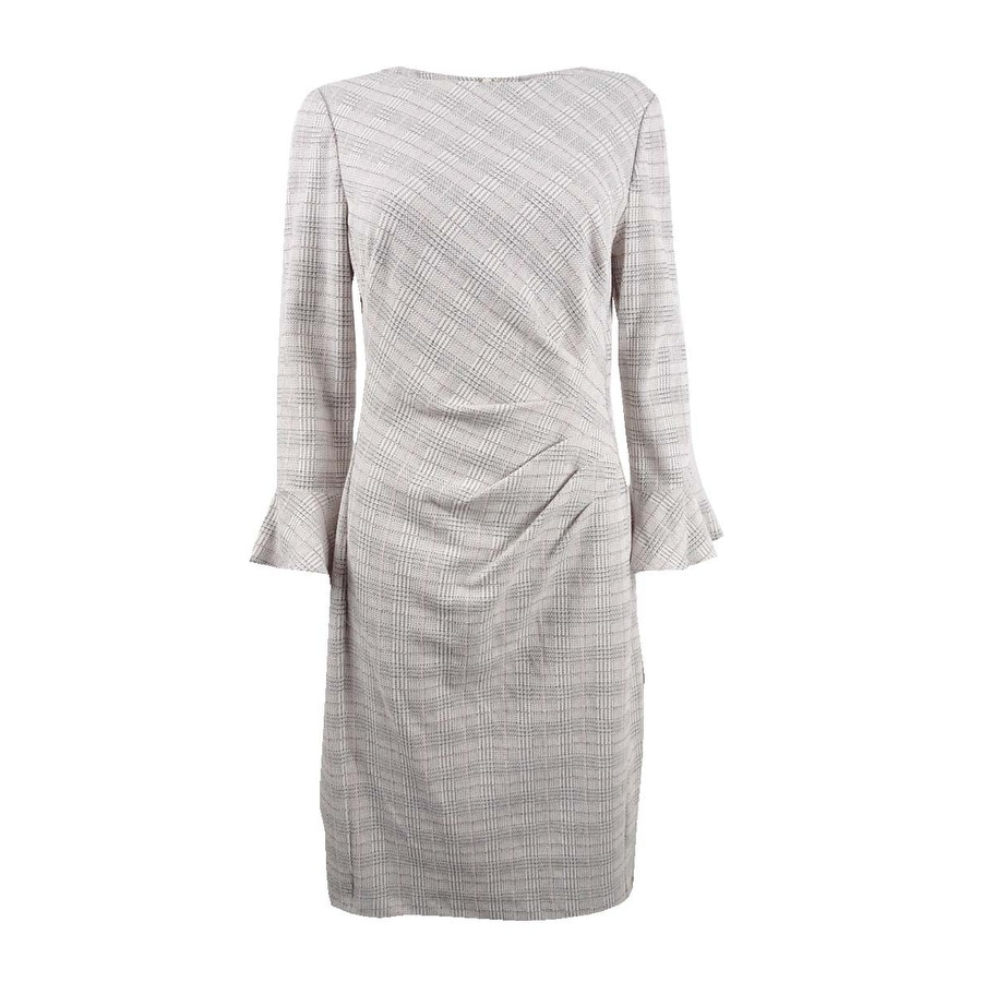ralph lauren ruched dress Floral Ruched Jersey Dress