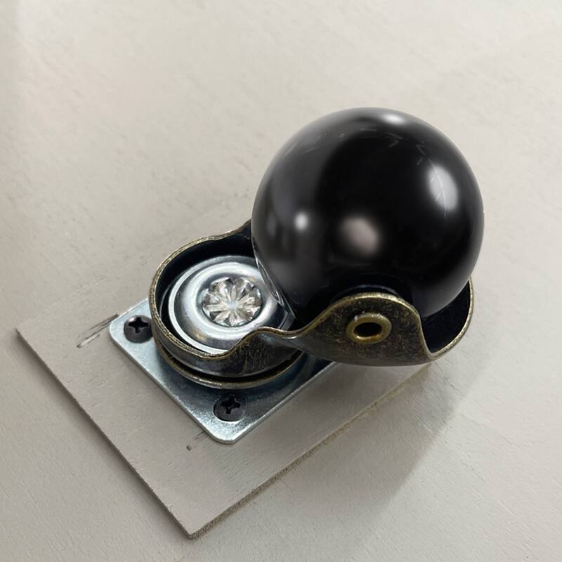 Furniture of America Piez Modern Oak Wooden Oval Cocktail Table with Casters