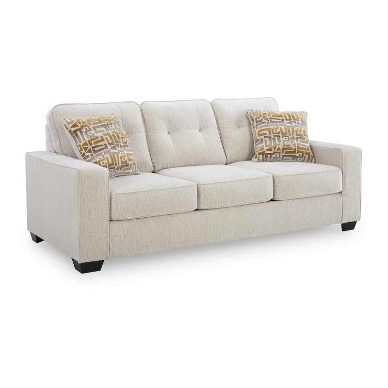 Signature Design by Ashley Fanciful Beige Sofa - 88"W x 40"D x 38"H