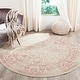 preview thumbnail 132 of 147, SAFAVIEH Adirondack Dakota Rustic Shabby Chic Distressed Rug 10' x 10' Round - Ivory/Rose