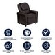 preview thumbnail 78 of 189, Contemporary Kids Recliner with Cup Holder and Headrest - 24"W x 21.5" - 36.5"D x 27"H