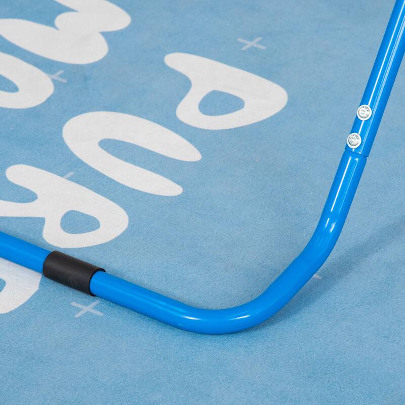 Qaba Folding Gymnastics Bar for Kids, Small Gymnast Bar, Easily Adjustable Height, Kids Gymnastics Equipment for Home