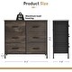 preview thumbnail 4 of 22, YANXUAN Storage Dresser with Drawers, Wide Chest with Wood Top and Front for Bedroom, Closets, Hallway, Entryway