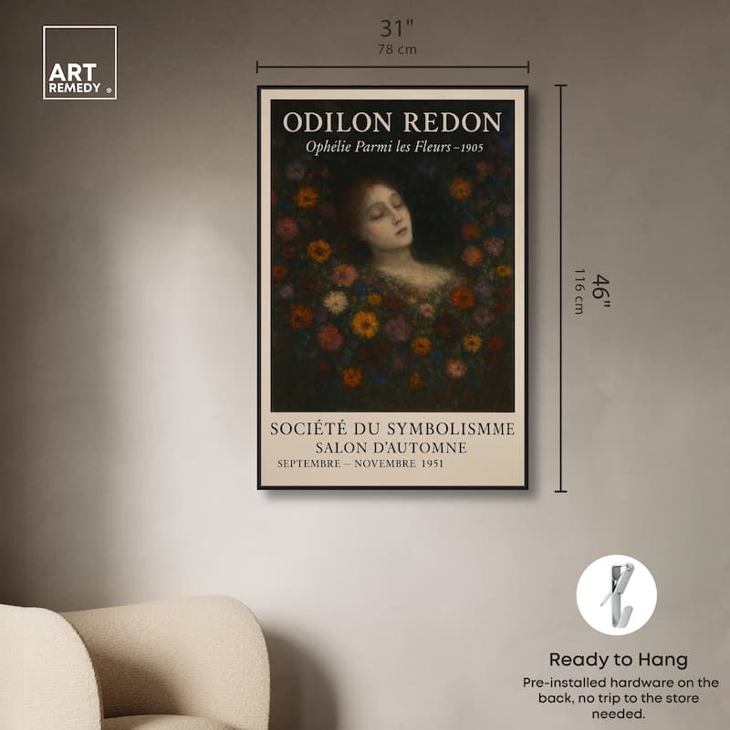 Redon's Beauty Canvas by Art Remedy