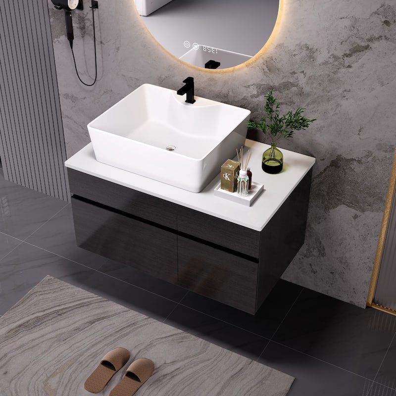 31.5" Bathroom Vanity with Sink