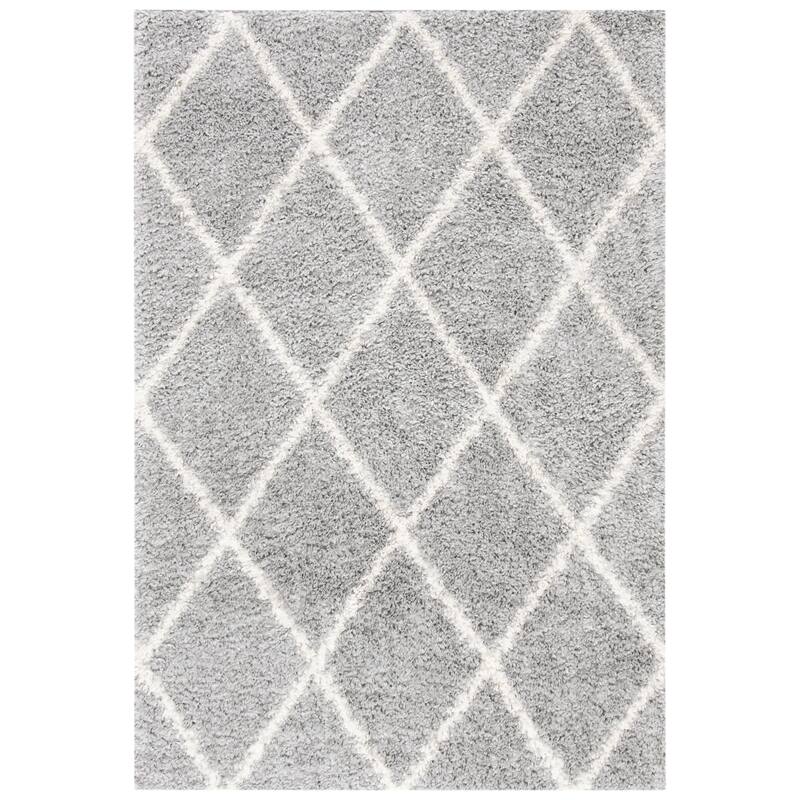 SAFAVIEH Parma Shag Sinda Trellis 1.2-inch Thick Rug