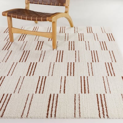 Marien Abstract Striped Area Rug