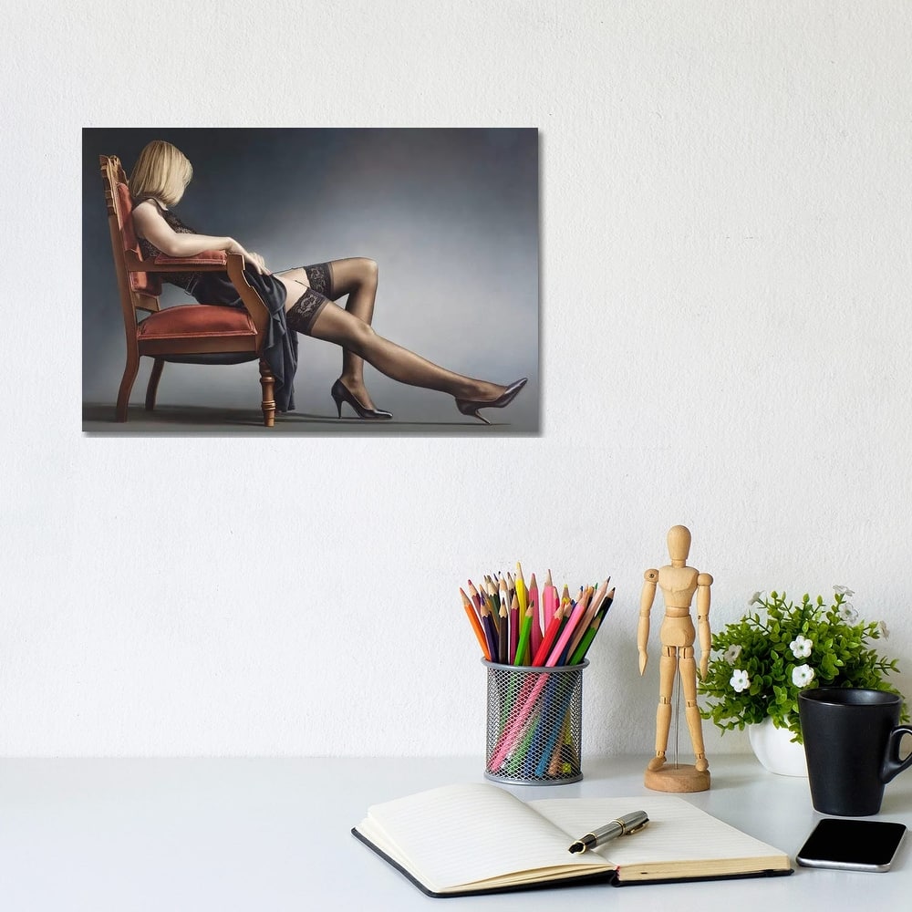 iCanvas "Passively Evocative In Chair" by Paul Kelley Canvas Print