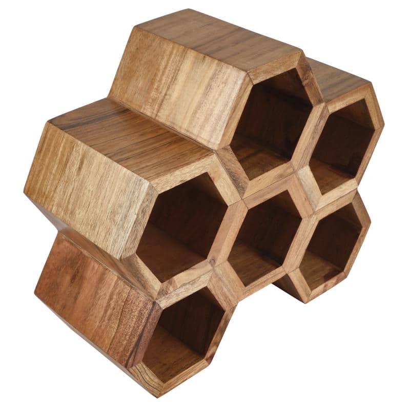 Mikasa Gourmet Basics Amara 6-Bottle Wine Rack - N/A