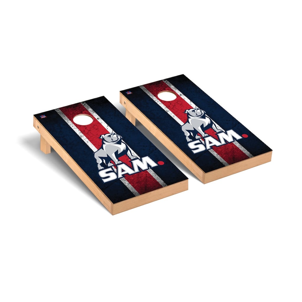 Samford University Bulldogs Cornhole Board Set - Vintage Wooden