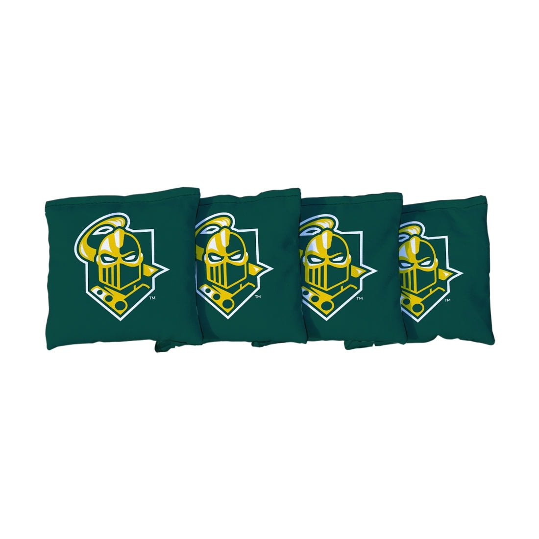 Clarkson University Golden Knights Green Cornhole Bags