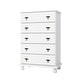 preview thumbnail 4 of 4, 100% Solid Wood Traditional Kyle 5-Drawer Chest by Palace Imports