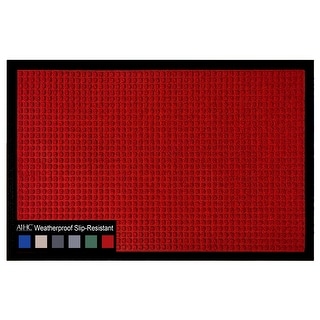 A1 Home Collections Polypropylene Rubber Door Mat All Weather Inside Outside Door Mat