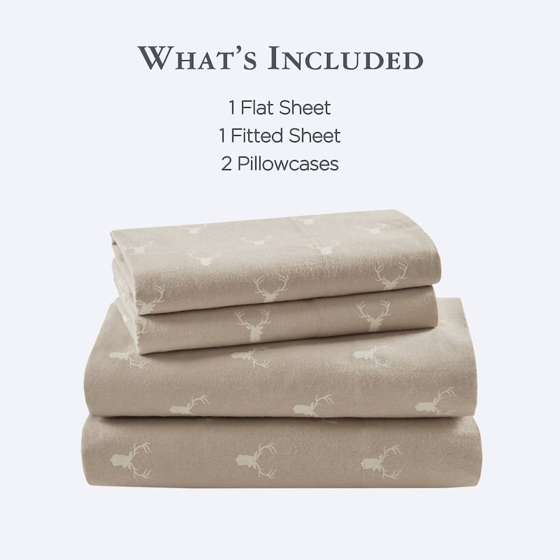 Woolrich Cotton Flannel Sheet Set