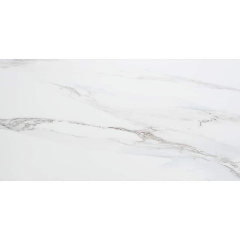 Minerva 13x26 Grey Matte Marble Look Porcelain Tile - Floor, Wall - Large Format
