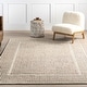 preview thumbnail 10 of 16, Nuloom Emaline Geometric Wool Area Rug