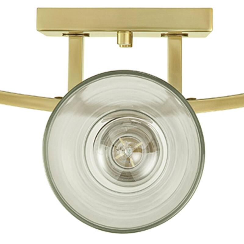 Prominence Home Fairendale Traditional Farmhouse Bathroom Vanity Light, Soft Gold - Soft Gold