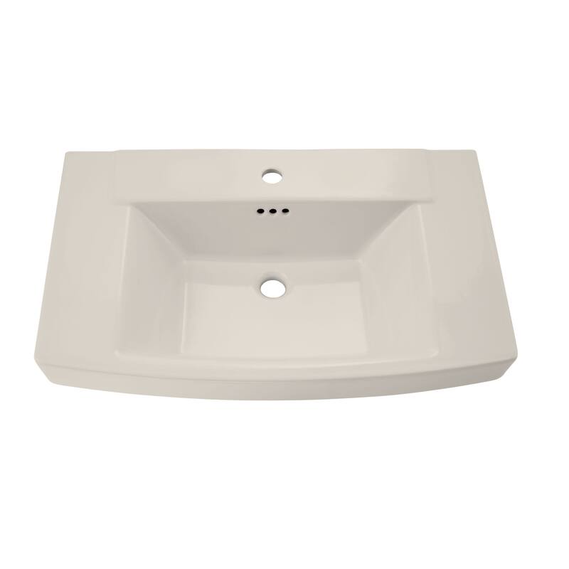 American Standard Townsend 30" Fireclay Pedestal Bathroom Sink with