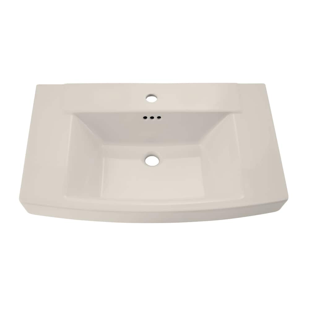 American Standard Townsend 30" Fireclay Pedestal Bathroom Sink with