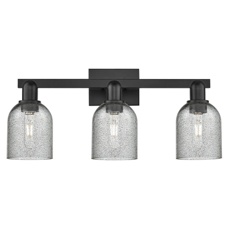 Innovations Lighting Endless Possibilities Arcadia - Caledonia - 3 Light 24" Bath Vanity Light - Charcoal/Matte Black