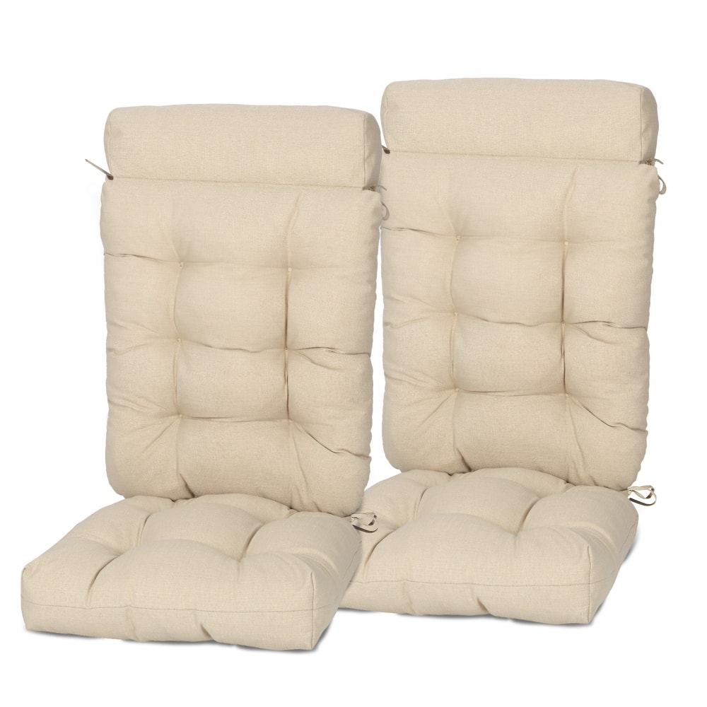 Aoodor Tufted Rocking Chair Cushion, Set of 2