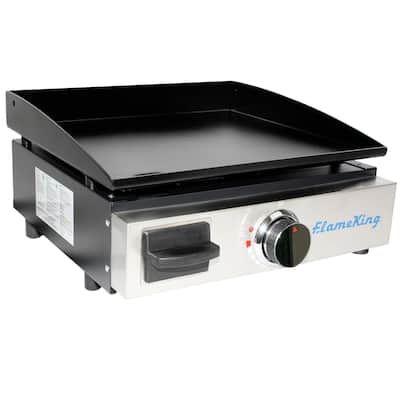 Flame King 17-inch Propane Griddle for RV Pullout Kitchen