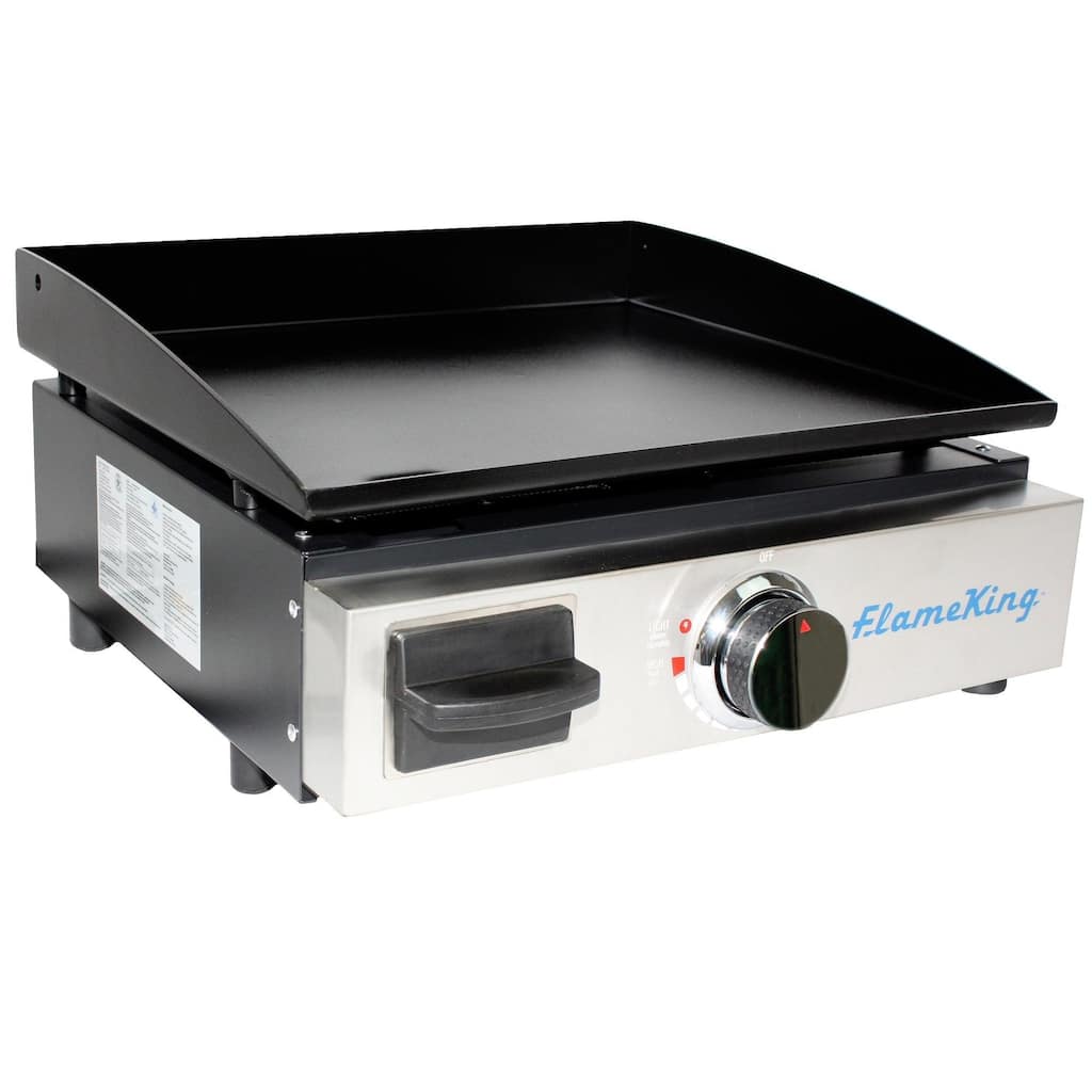 Flame King 17-inch Propane Griddle for RV Pullout Kitchen