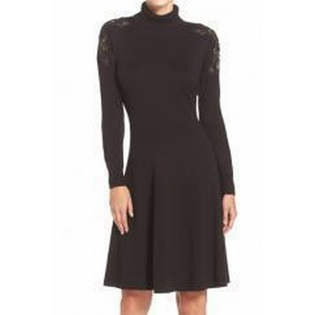 eliza j turtleneck sweater dress