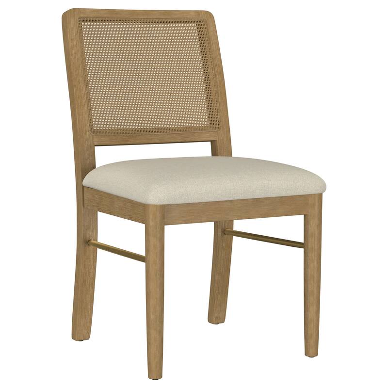Benson Sand Wash Cane Dining Side Chair (Set of 2)