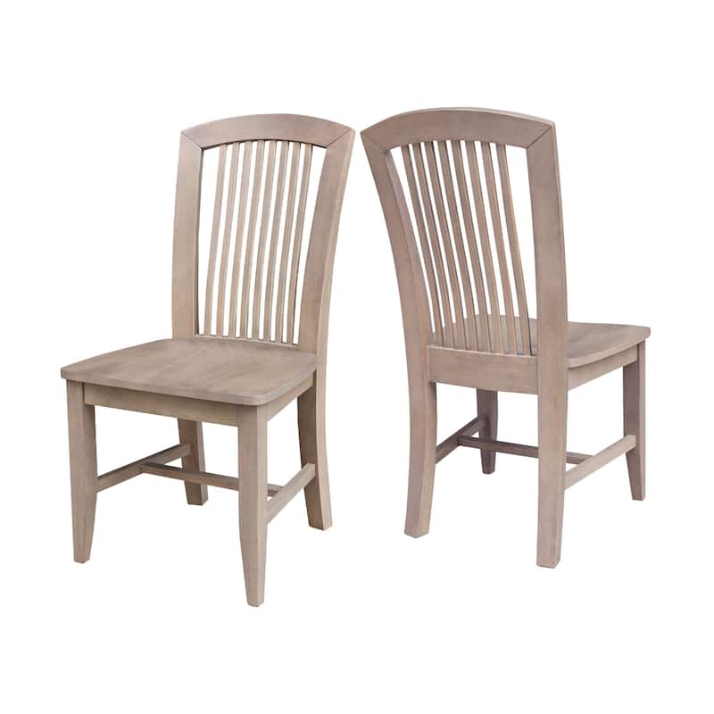 Soma Solid Wood Mission Chairs Set of 2