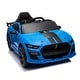 preview thumbnail 17 of 19, Black Electric Vehicle Toy Kid Car with Remote Control, 3 Speeds， LED Lights, Radio, AUX/USB MP3 Music, Safe Belt