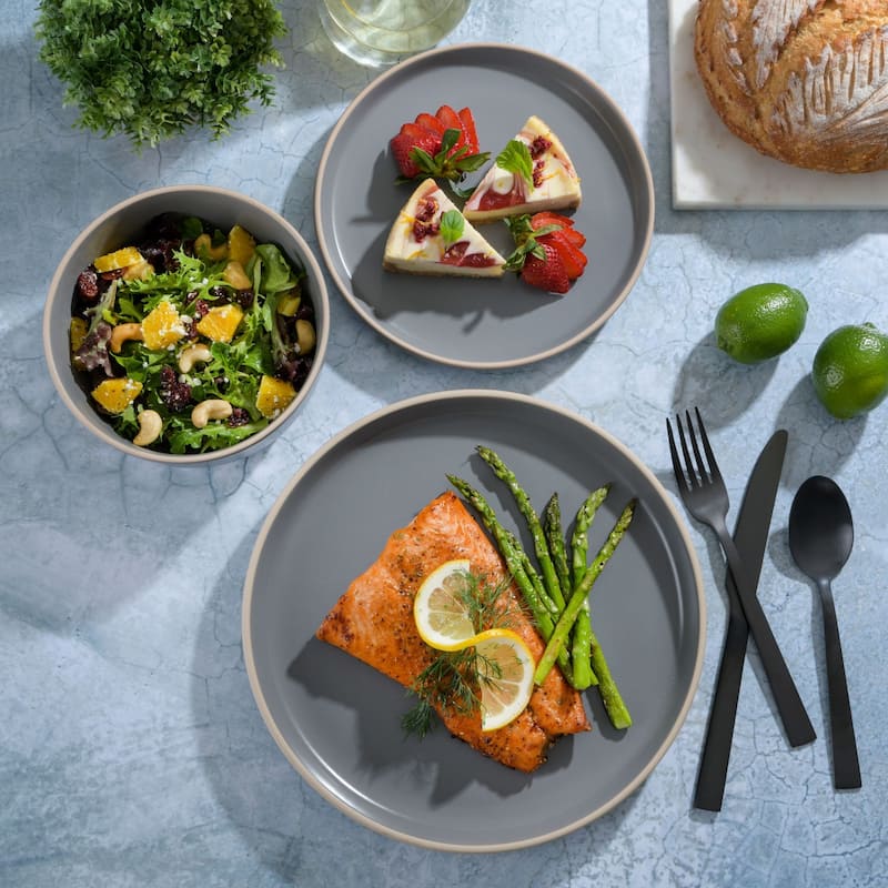 Gibson Home Zuma 18 Piece Dinnerware Set