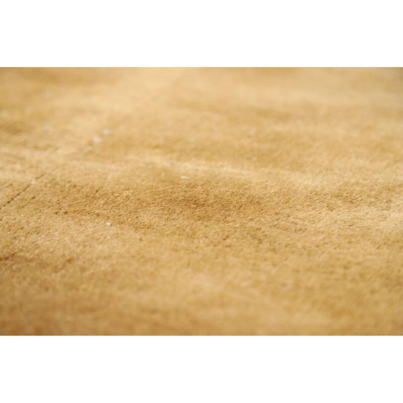 Vegetable Dye Art Deco Chinese Vintage Rug Hand-Knotted Wool Carpet - 6'0"x 11'8"