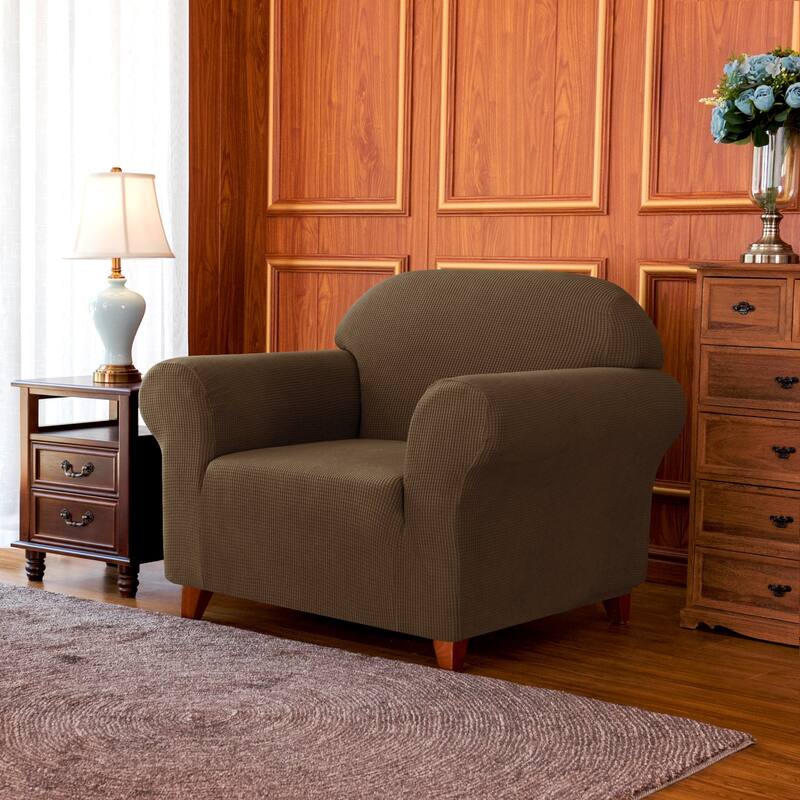 Subrtex Stretch Armchair Slipcover 1 Piece Spandex Furniture Protector