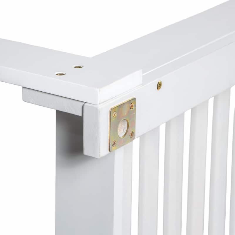 Patio Wooden Twin Size Porch Swing Daybed Frame, Garden Swing Bench Chair with 4 Hanging Ropes
