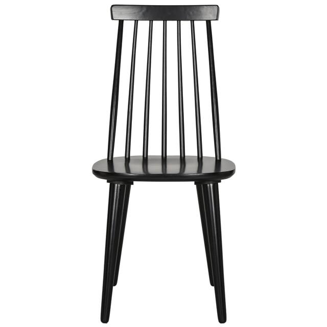 SAFAVIEH Burris Spindle Back Side Chair (Set of 2) - 17.3" W x 20.7" L x 36" H