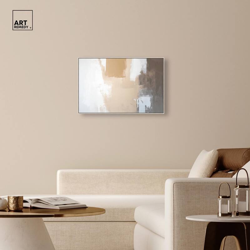 Solace in Softness II Canvas by Art Remedy