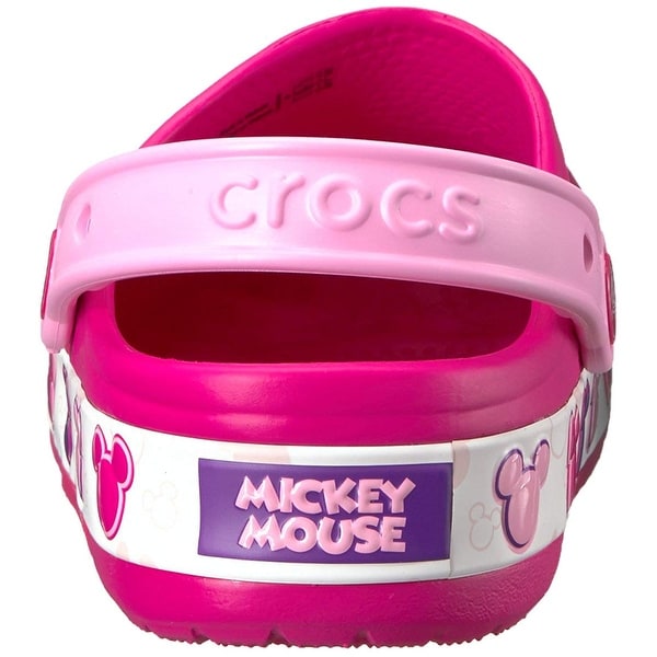 mickey light up crocs