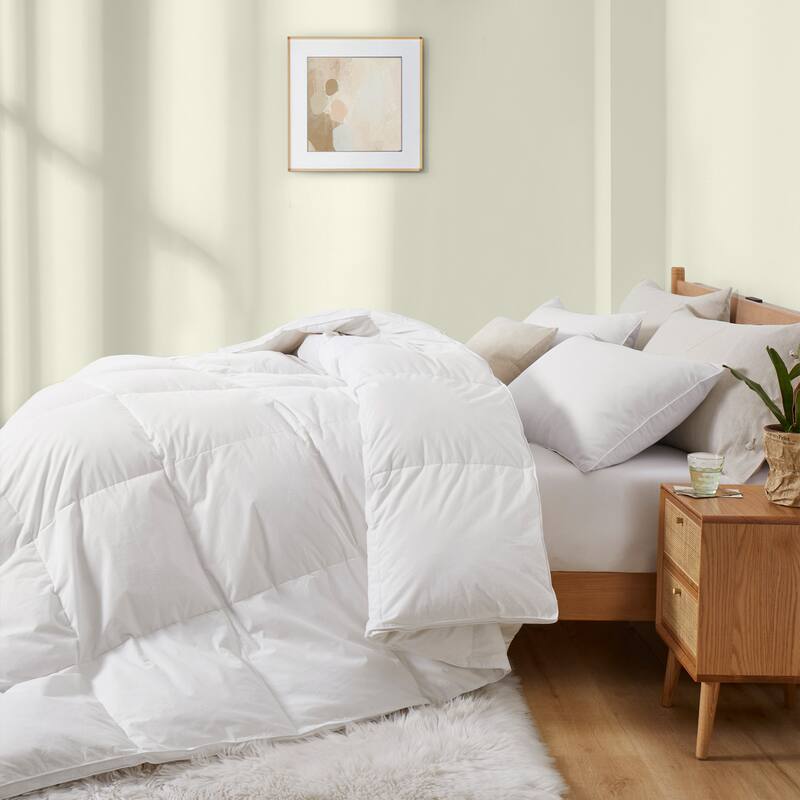 Heavyweight Extra Warm Premium Goose Feather & Down Duvet Comforter