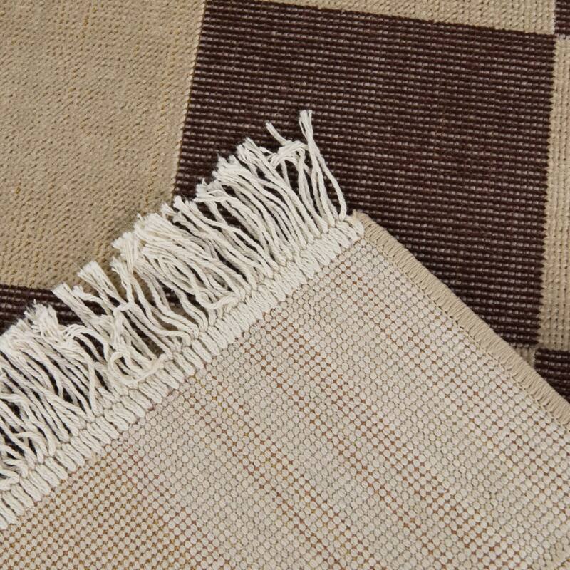 Pearse Checkered Color Block Area Rug