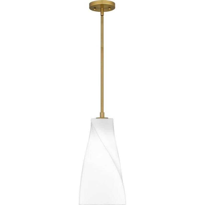 Stetson 1-Light Mini Pendant in Brushed Gold