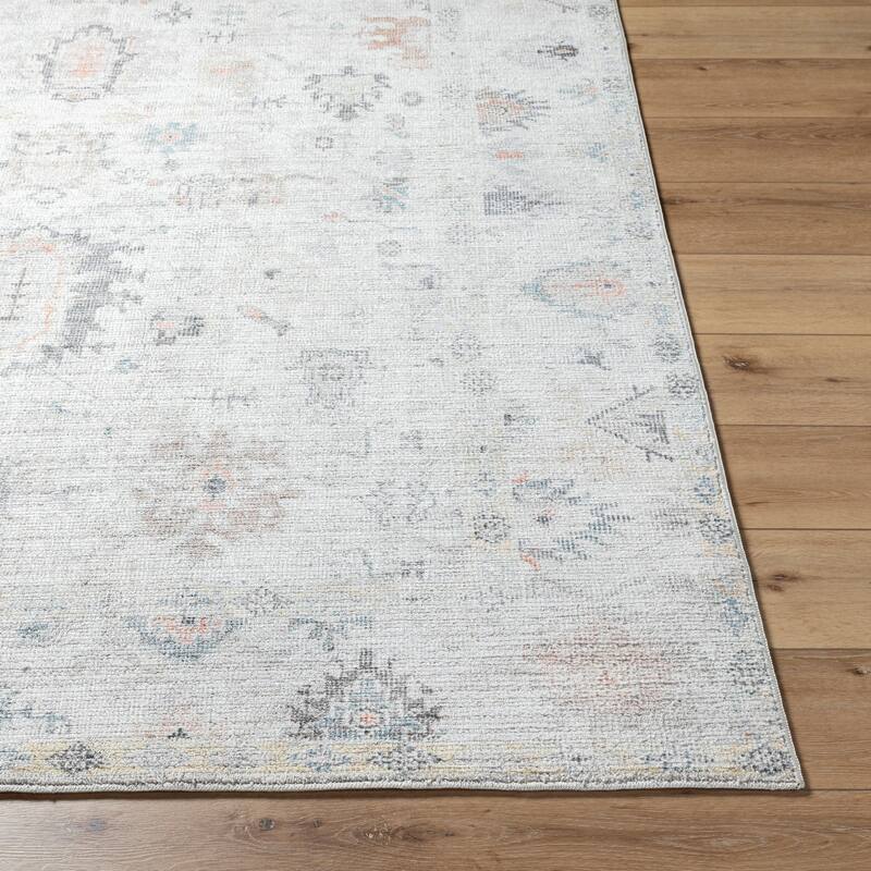 Livabliss Traditional Marlon Border Area Rug