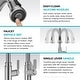 preview thumbnail 26 of 144, Kraus 2-Function 1-Handle 1-Hole Pulldown Sprayer Brass Kitchen Faucet