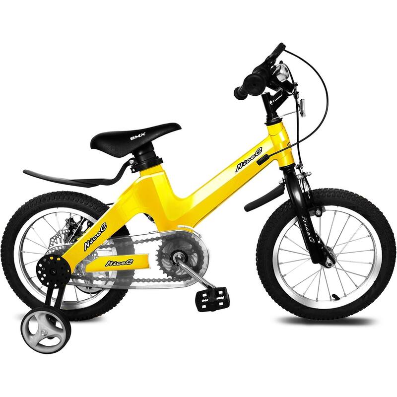 Training Wheel Bike, Kids Bike Boys Girls, BMX Mountain with Dual Disc Brake 12-14-16-18 inch