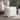 Brielle Modern and Contemporary Ivory Boucle Upholstered and Natural Brown Finished Wood Ottoman