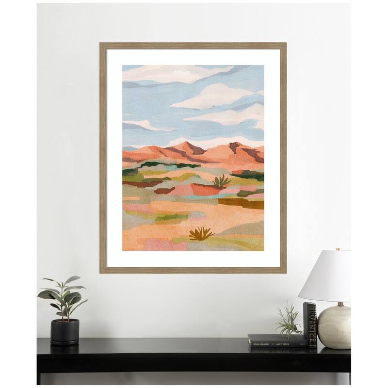 Kate and Laurel Framed Art Southwestern Dreams l by Nikita Jariwala